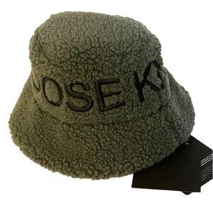 Moose Knuckles Cobble Sherpa Bucket Hat Grey Size: S/M - NWT